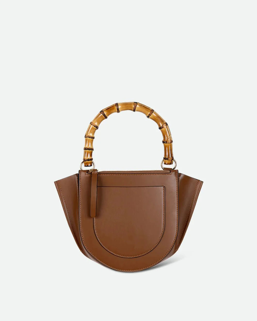 WANDLER hortensia bag mini saddle bamboo back