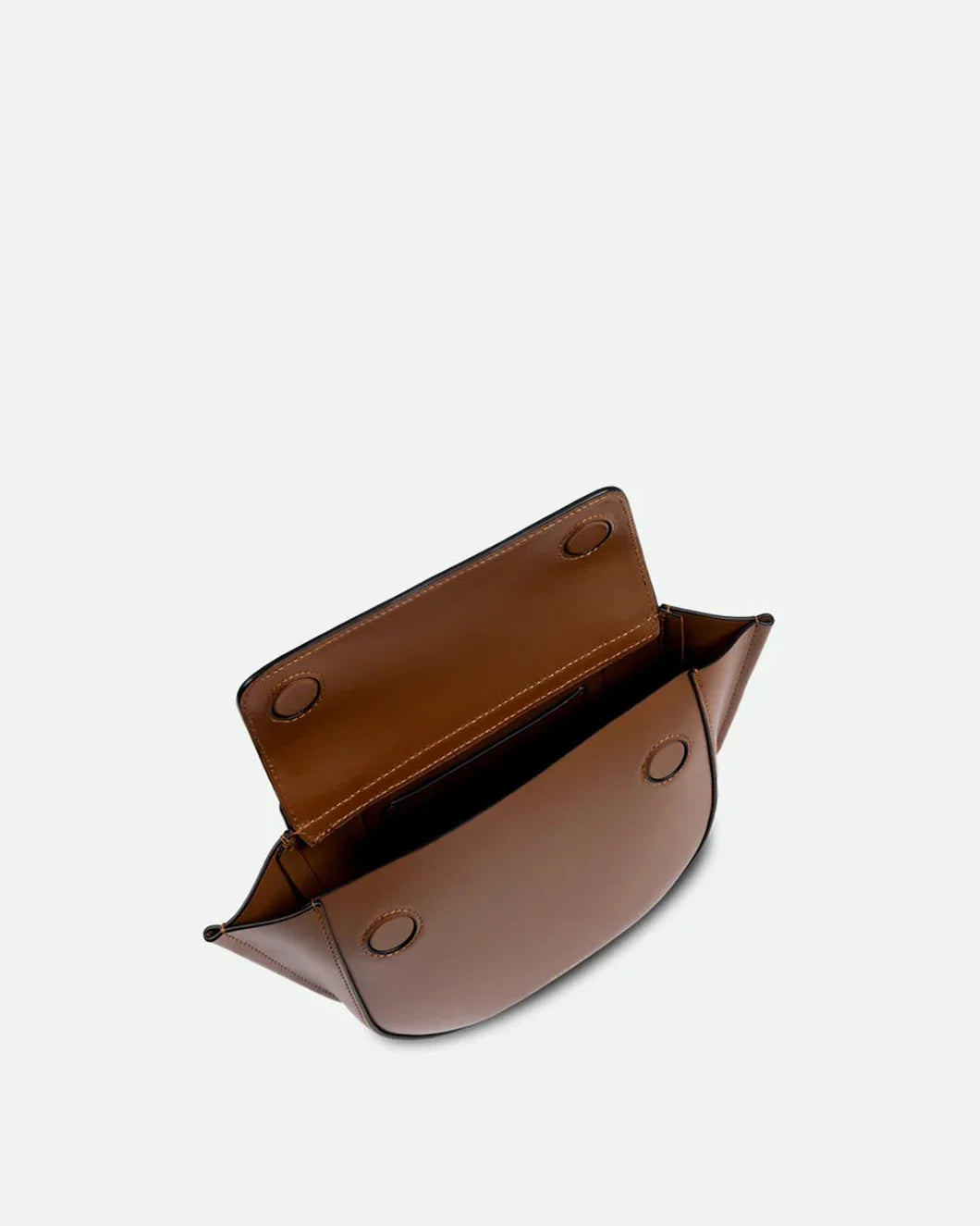 WANDLER hortensia bag mini saddle bamboo top