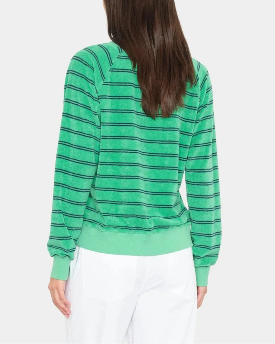 XIRENA Hopper Sweatshirt jalepeno on figure back
