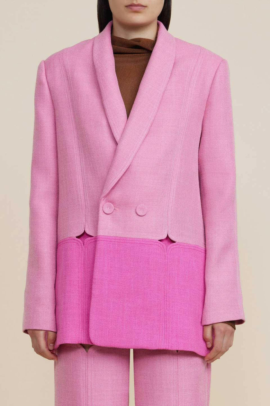 acler ashmore jacket pink figure front