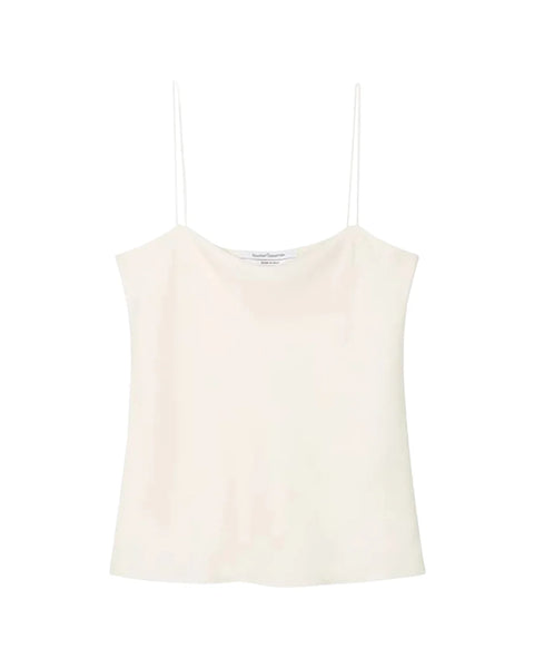 トップス Re:Camisole - White Amazon.com: REORIA Women's Basic Double Lined Scoop Neck
