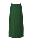 by melene birger boshan maxi skirt green front