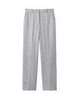 by malene birger igda straight leg trousers grey front