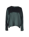 by malene birger odelleys blouse green front