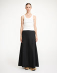 by melene birger isoldas maxi skirt black figure front
