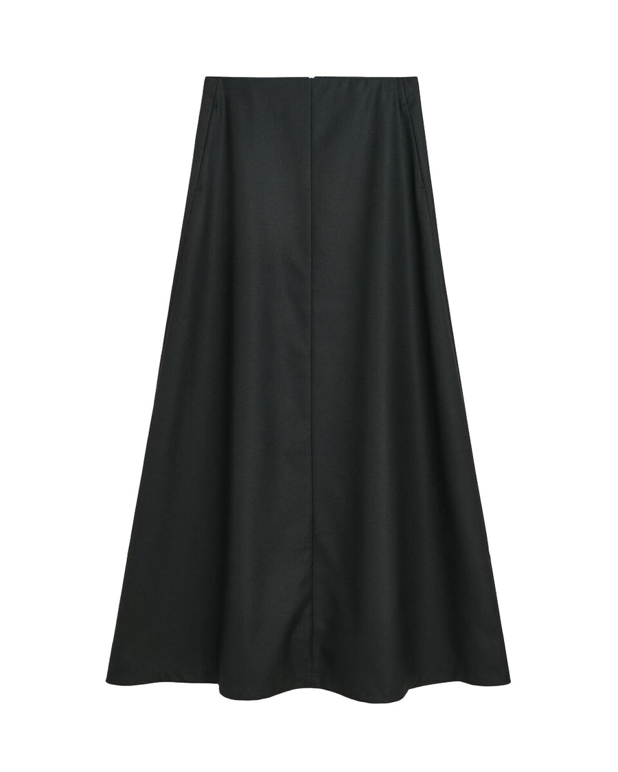 by melene birger isoldas maxi skirt black front