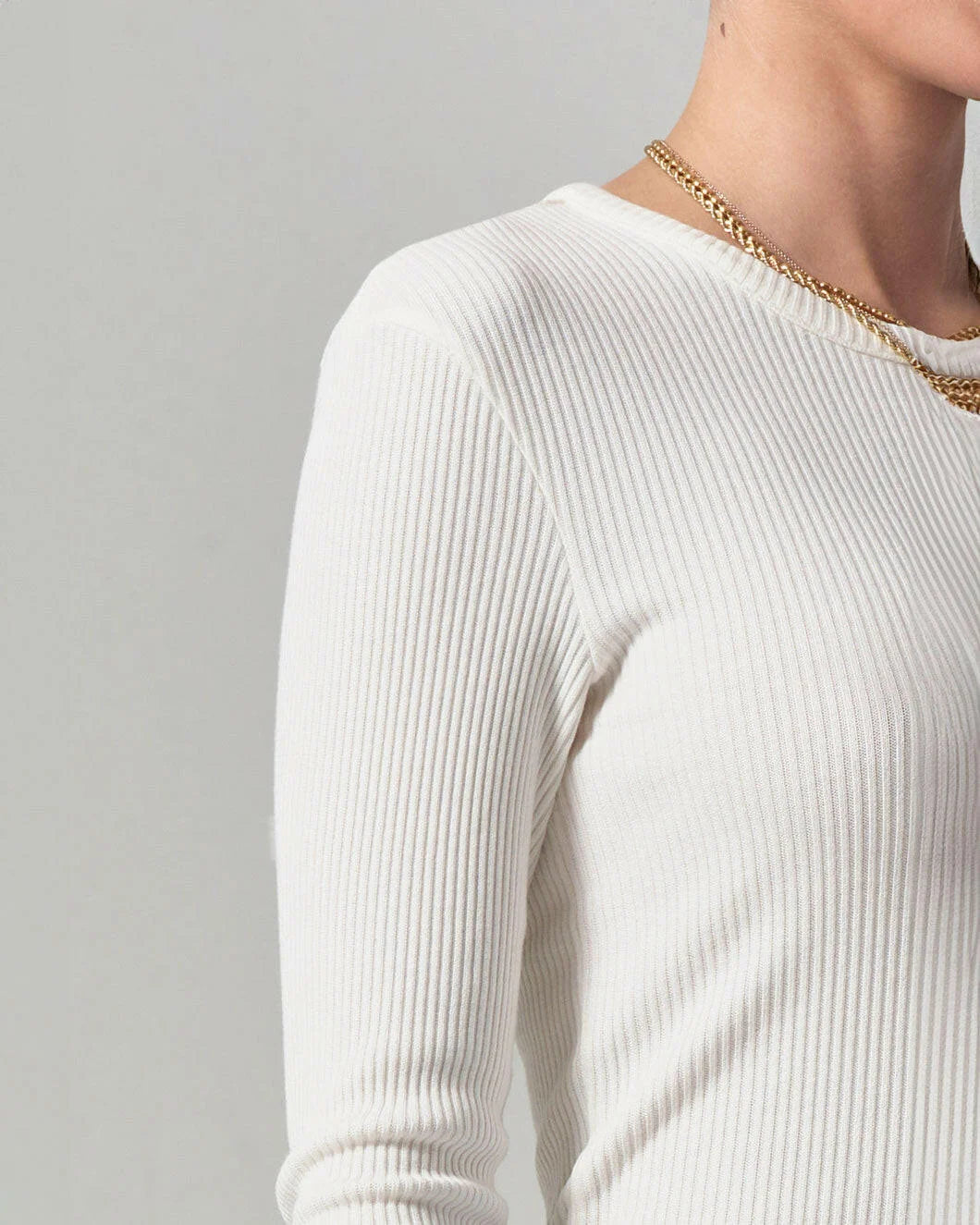 Bina Crewneck in Pashmina by Citizens of Humanity