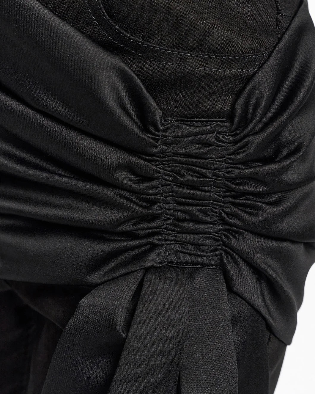 dorothee schumacher black Skinny jeans with satin bow detail