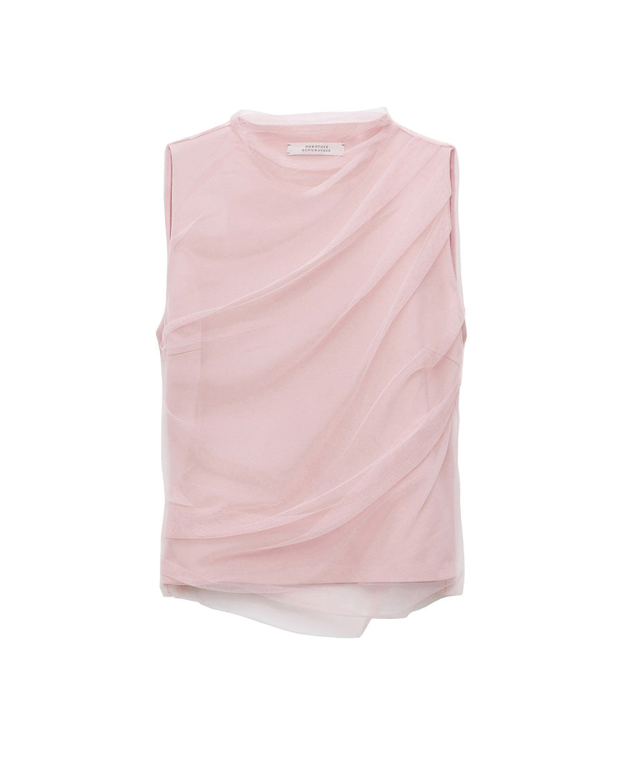 dorothee schumacher emotional essence II top light rose pink isolated front