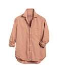 frank and eileen relaxed button up shirt tan front