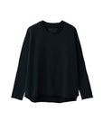 frank and eileen anna long sleeve capelet british royal navy blue top
