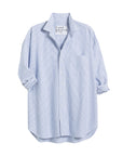 frank and eileen oversized shirley button up blue striped