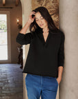 frank and eileen Patrick Popover Black