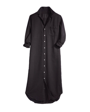 frank and eileen Rory Maxi Shirtdress Blackout