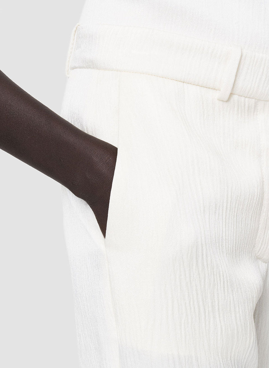 joseph textured viscose morissey trouser white figure detail