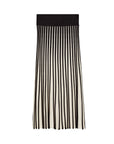 joseph stripes black and white skirt