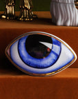 l'objet lito paperweight blue eye