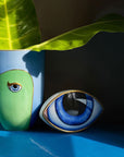 l'objet lito paperweight blue eye