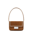 loeffler randall Stefania Baguette with Lock Hardware isolated front