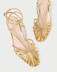 loeffler-randall livvy sandal gold top