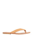 maria farro lex flip flop in natural, isolated side view