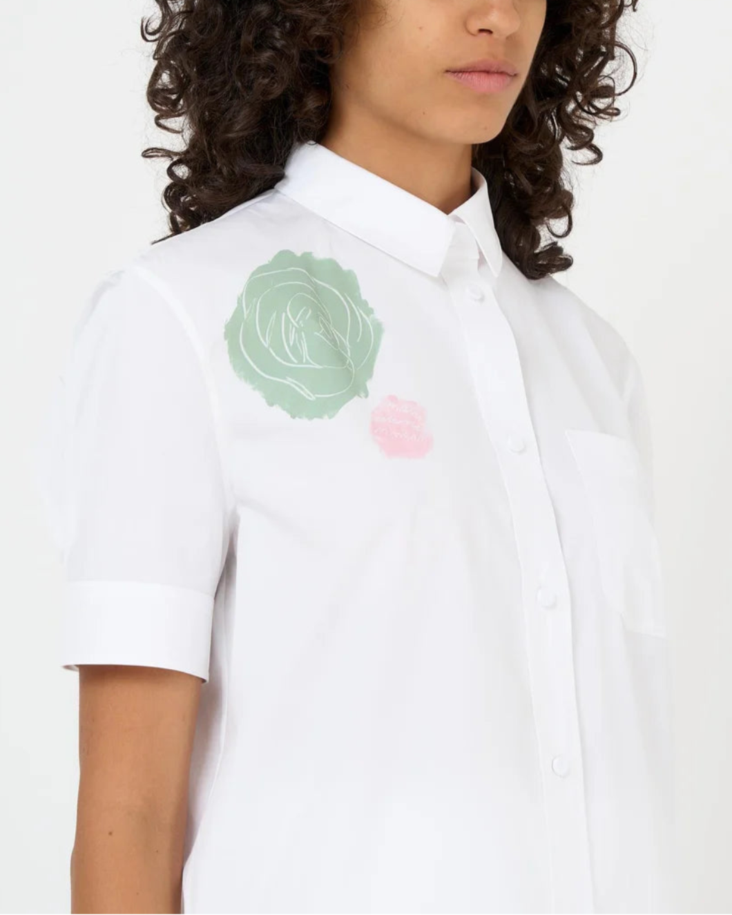 Marni Short Shirt with Short Sleeves with Cuff | SHOWROOM Marni Short Shirt with Short Sleeves with Cuff | SHOWROOM