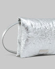 marni prisma mini pochette silver bag side