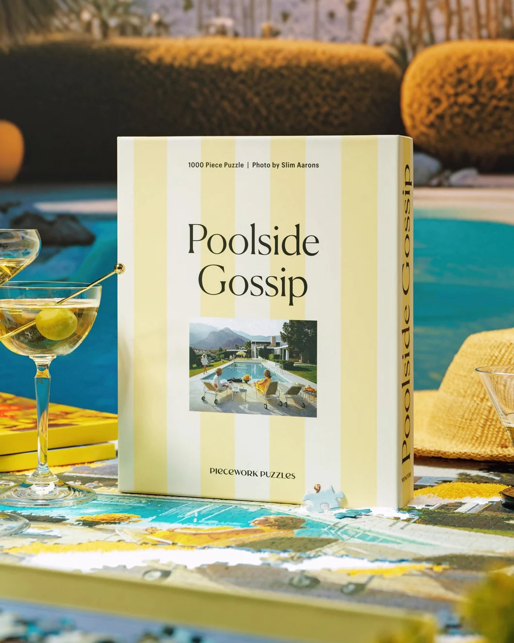 piecework puzzles Slim Aarons Poolside Gossip 1000 Piece Puzzle