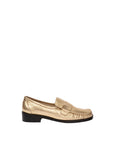 rachel comey annie loafer gold isolated front