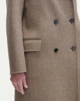 rachel comey axel coat brown figure detail