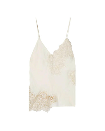 rohe lace camisole top cream front