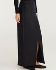 rohe reimagined tailored skirt navy figure side