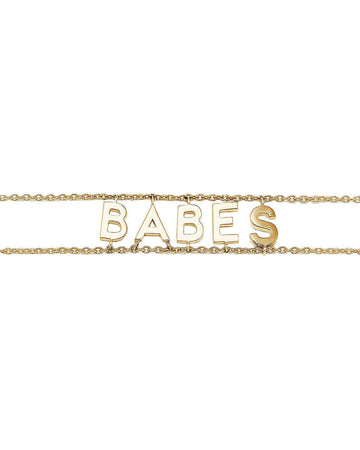 roxanne first babes say something bracelet