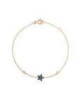 roxanne first blue diamond star bracelet