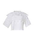 sea ny Joah Embroidery T-Shirt white