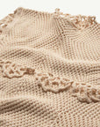 the garment esmeralda dress bone tan collar detail
