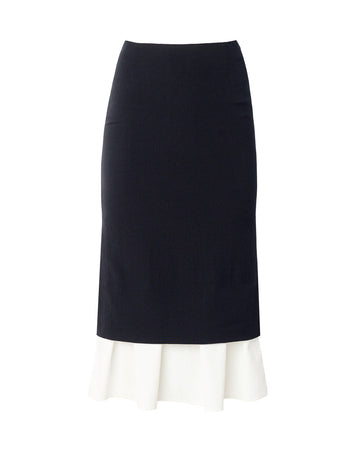 the garment treviso skirt black and white