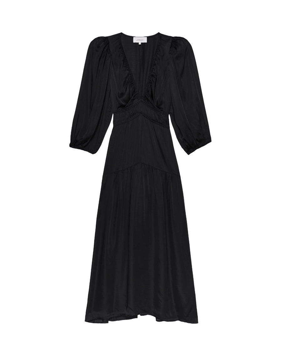 the great the brook dress black front