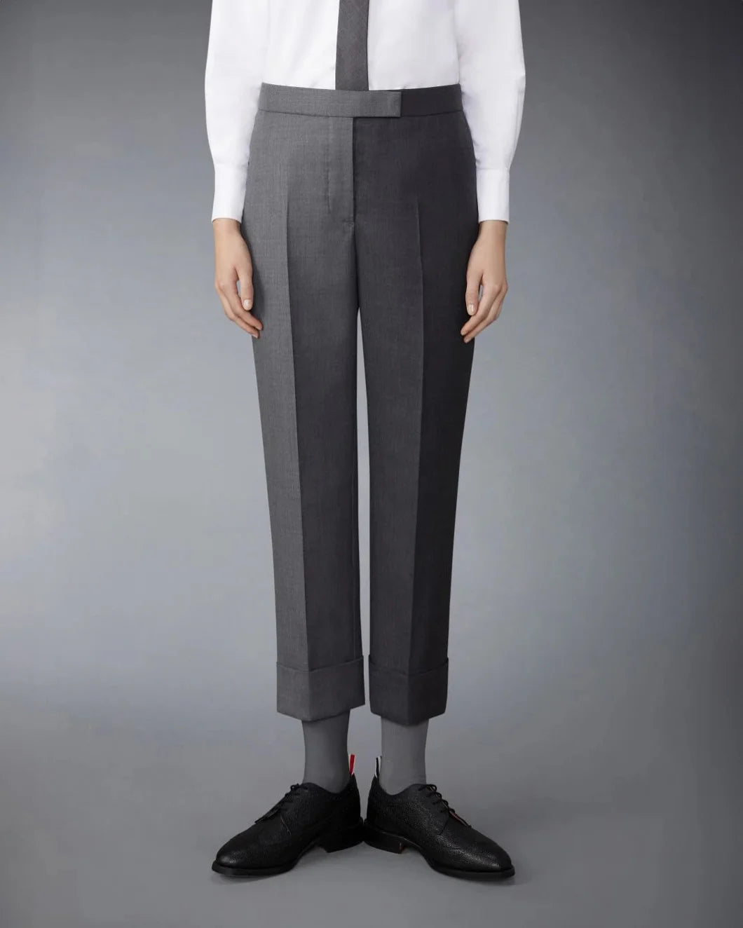 Thom Browne Classic Back Strap Trousers | SHOWROOM Thom Browne Classic Back Strap Trousers | SHOWROOM