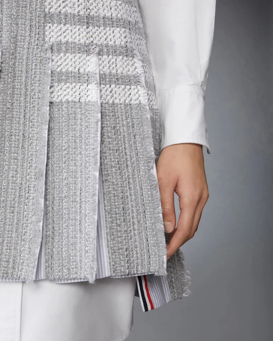Thom Browne Mini Classic Pleated Skirt | SHOWROOM Thom Browne Mini Classic Pleated Skirt | SHOWROOM