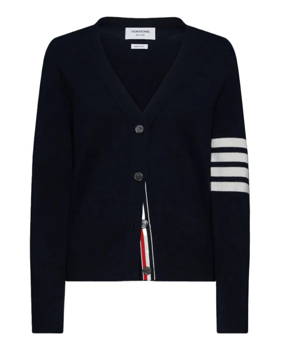 Thom Browne Relaxed Fit V-Neck Cardigan | SHOWROOM