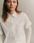 two bad habit white top on figure front detail