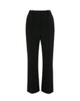 victoria beckham cropped kick trouser black pants isolated
