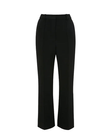 victoria beckham cropped kick trouser black pants isolated