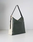 wandler marli tote bag pine shades green and white