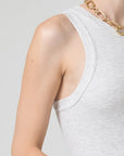 citizens of humanuty isabel tank in heather grey figure detail