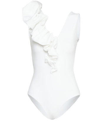 maygel coronel yaneth swimsuit off white front