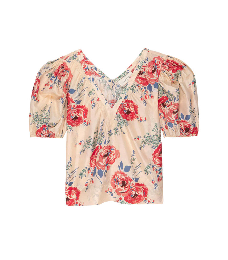 the great the bingalow top echo rose floral