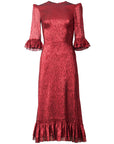 the vampire's wife the falconetti dress red metallic